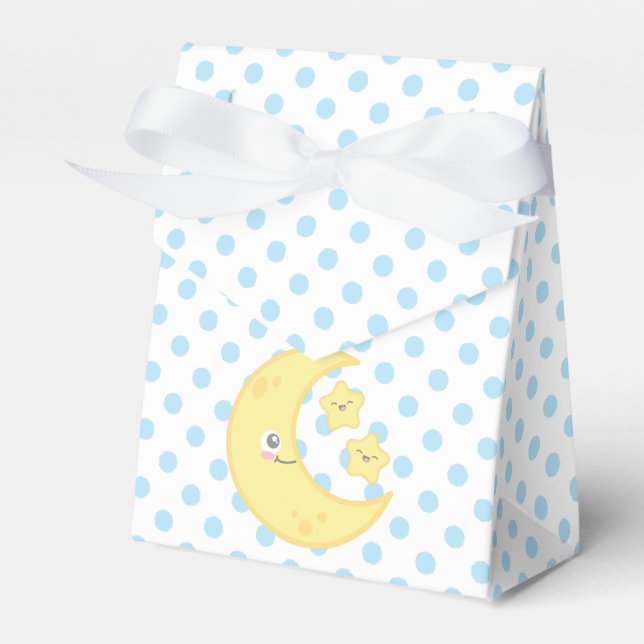 Kawaii Moon and Stars Gift Box (Front Side)