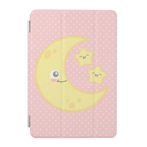 Kawaii Moon and Stars iPad Mini Case