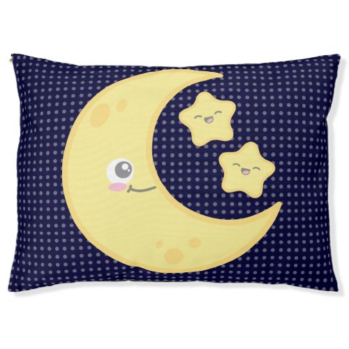 Kawaii Moon  Stars Dog Bed