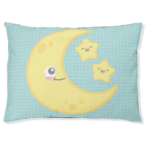 Kawaii Moon  Stars Dog Bed