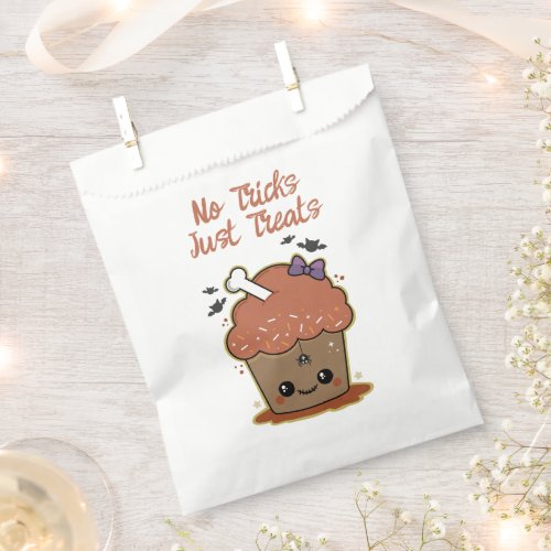 Kawaii Muffin Halloween Favor Bag