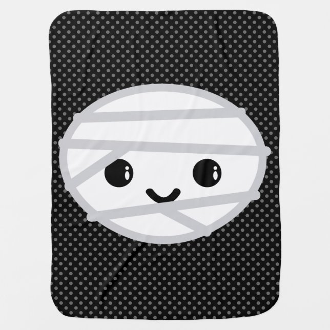 Kawaii Mummy Baby Blanket (Front)