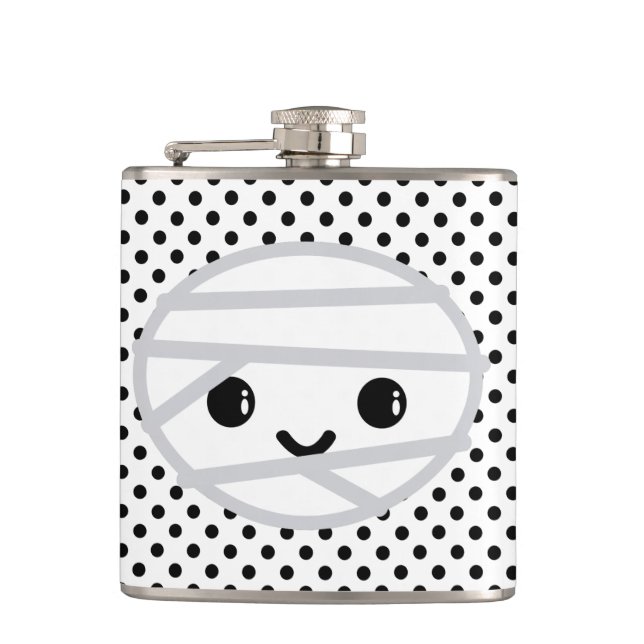 Kawaii Mummy Flask (Front)