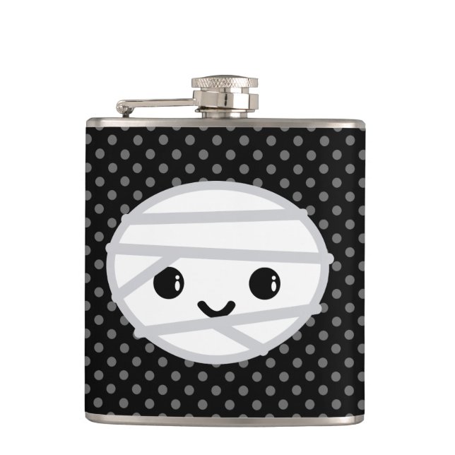 Kawaii Mummy Flask (Front)