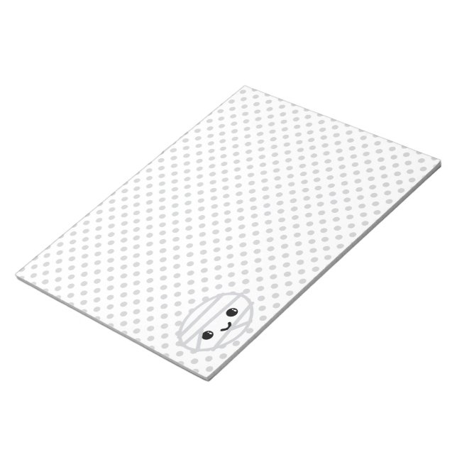 Kawaii Mummy Notepad (Angled)