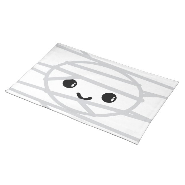 Kawaii Mummy Placemat (On Table)