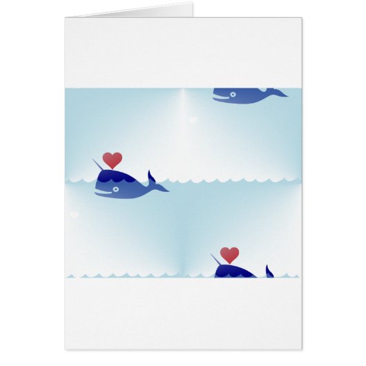 kawaii narwhal cards (Front)