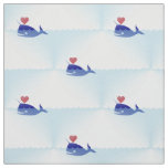 kawaii narwhal fabric