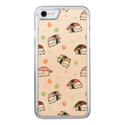 Kawaii Neko Nigiri Carved iPhone 8/7 Case