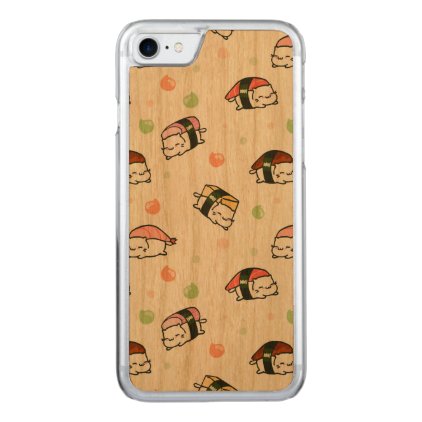 Kawaii Neko Nigiri Carved iPhone 8/7 Case