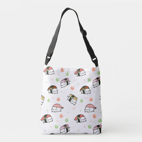 Kawaii Neko Nigiri Crossbody Bag