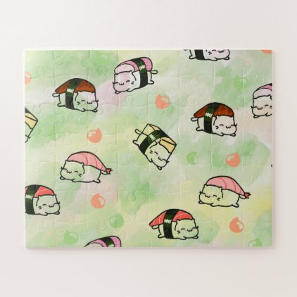 Kawaii Neko Nigiri Jigsaw Puzzle