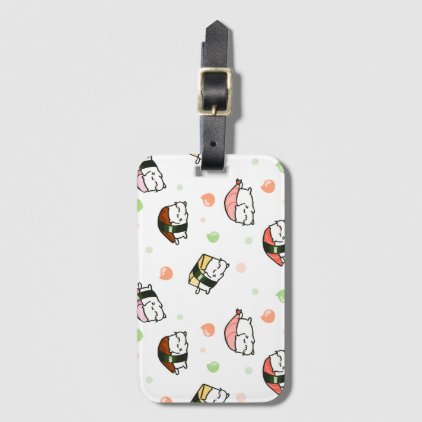 Kawaii Neko Nigiri Luggage Tag