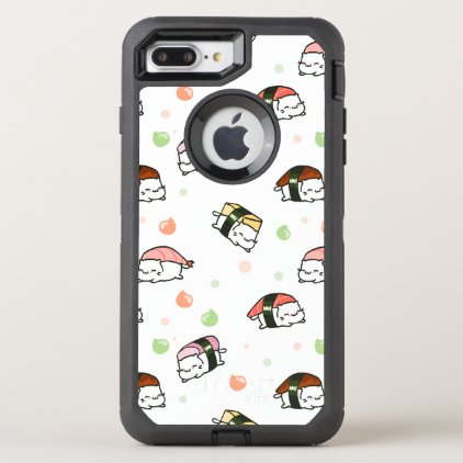 Kawaii Neko Nigiri OtterBox Defender iPhone 8 Plus/7 Plus Case