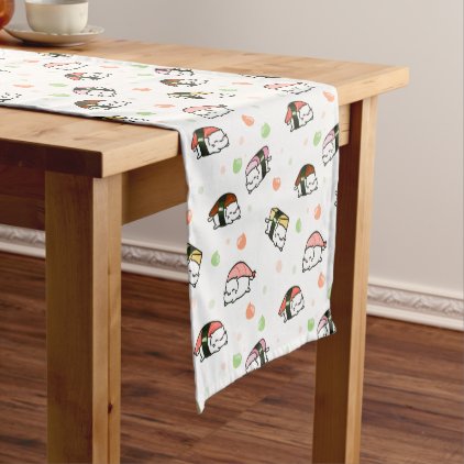 Kawaii Neko Nigiri Short Table Runner