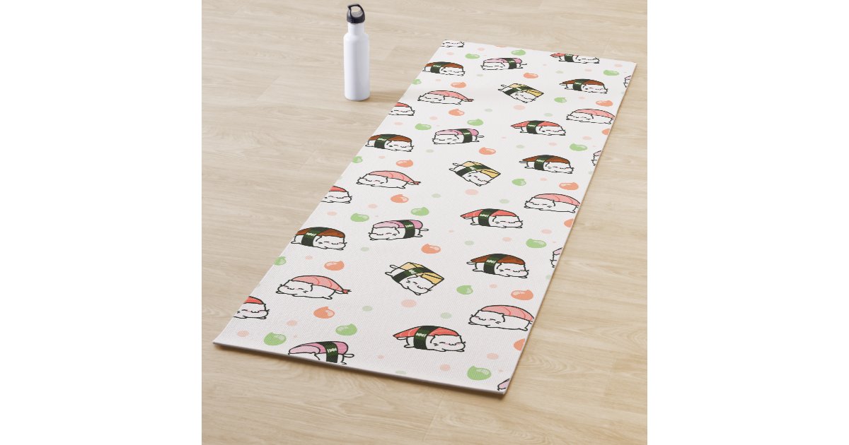 Cute Kawaii Pear Pattern Yoga Mat