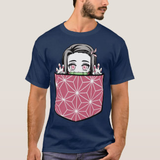 Kawaii Nezuko In My Pocket T-Shirt