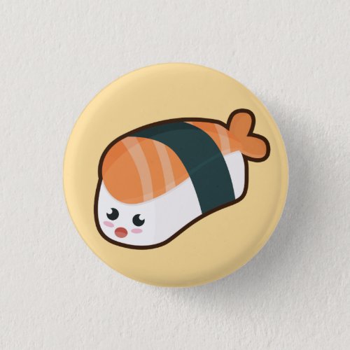 Kawaii nigiri Salmon Button