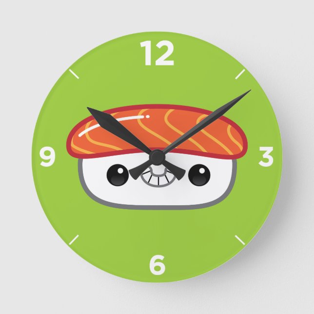 Kawaii Nigiri Sushi Clock (Front)