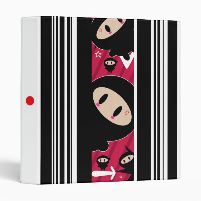 Kawaii Ninja Binder (Front/Spine)
