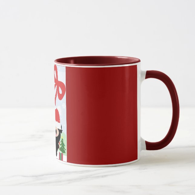 Kawaii Ninja Christmas Mug (Right)
