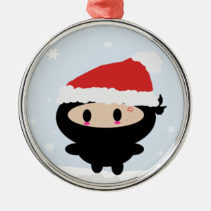 Kawaii Ninja Christmas Ornament