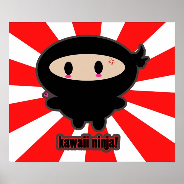 Kawaii Ninja Poster (Front)