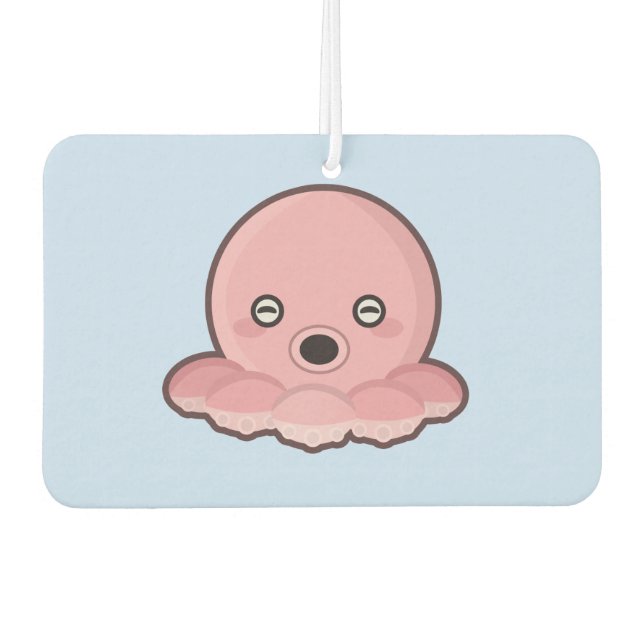 Kawaii Octopus Air Freshener (Front)
