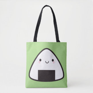 Kawaii Onigiri Rice Ball Tote Bag