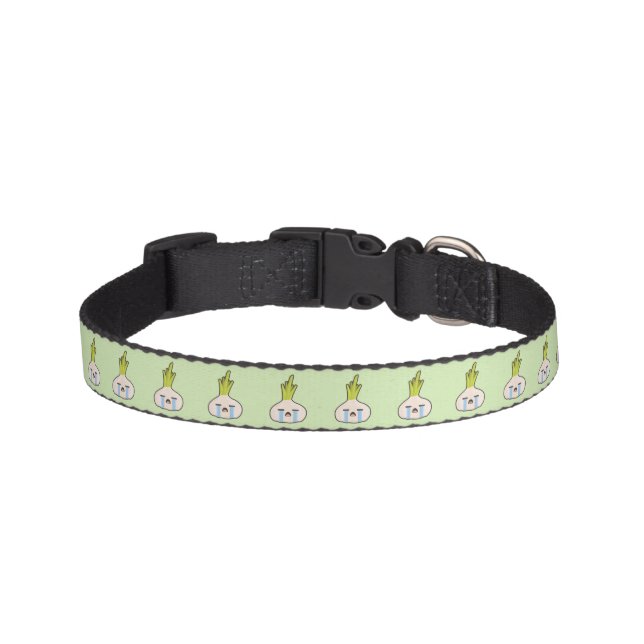 Kawaii Onion Pet Collar (Front)