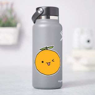 Kawaii Orange Fruit Sticker