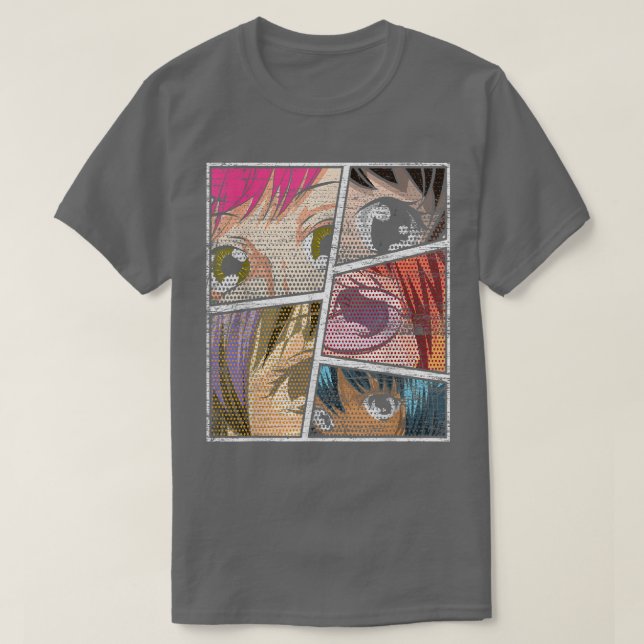 Kawaii Otaku Japanese Manga Japan Anime Girl Pop A T-Shirt (Design Front)