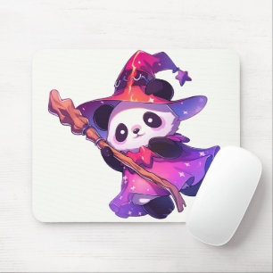 Kawaii Panda as Magical Girl Mouse Pad
