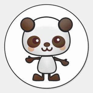 Kawaii Panda Bear_GC - Sticker