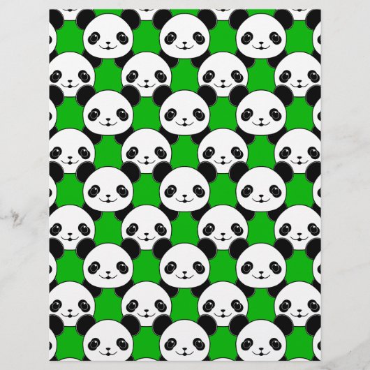 Kawaii Panda Bear Pattern (Front)
