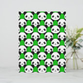 Kawaii Panda Bear Pattern (Standing Front)