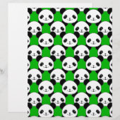 Kawaii Panda Bear Pattern (Front/Back)