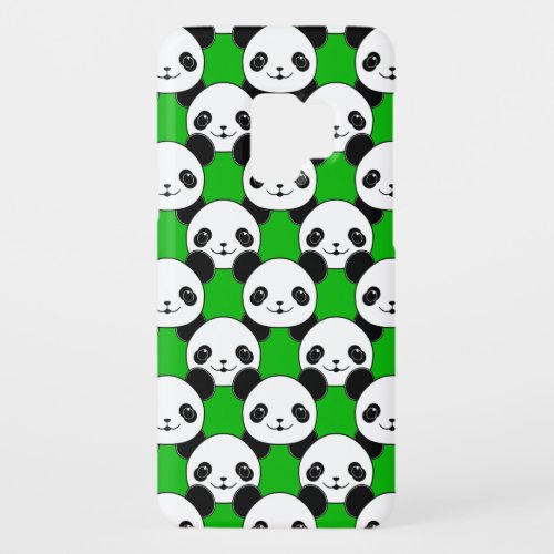 Kawaii Panda Bear Pattern Case_Mate Samsung Galaxy S9 Case