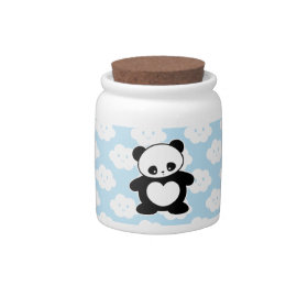 Kawaii panda candyjar