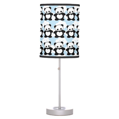 Kawaii panda table lamp