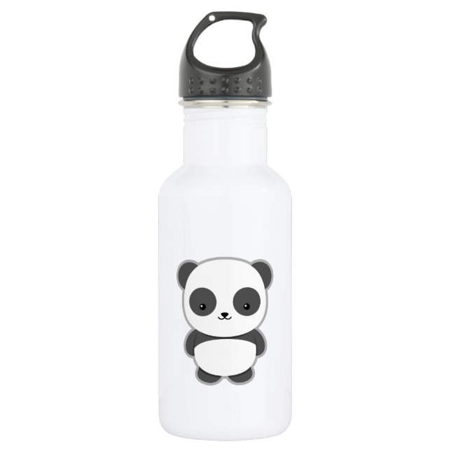 Kawaii Panda Water Bottle (Front)