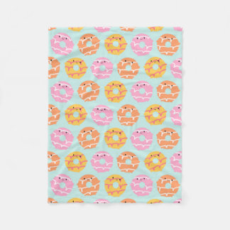 Kawaii Party Rings Biscuits Fleece Blanket