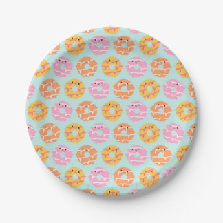 Kawaii Party Rings Biscuits Paper Plates