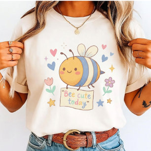 Kawaii Pastel Bee cute Bee Lovers gift T-Shirt
