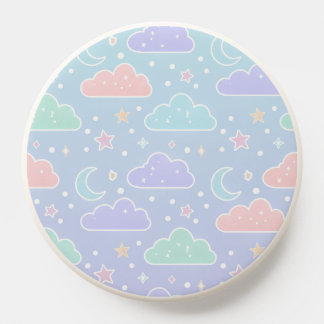 Kawaii Pastel Cloud Phone Grip