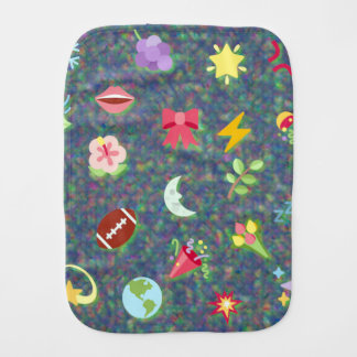  kawaii pattern  baby burp cloth
