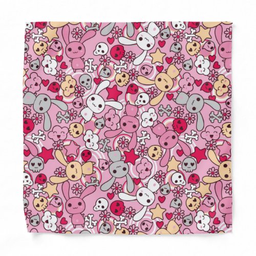 Kawaii pattern bandana