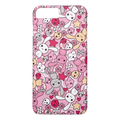 Kawaii pattern iPhone 8 plus7 plus case