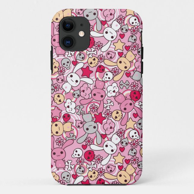 Kawaii pattern Case-Mate iPhone case (Back)