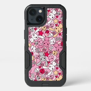 Kawaii pattern iPhone 13 case